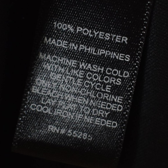 EXPRESS Color Block Dress Blue Black White Size 8 - Picture 8 of 8